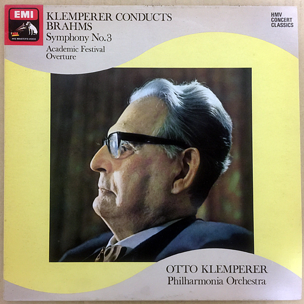 USED LP]クレンペラー, フィルハーモニアO, ブラームス：交響曲第3番 