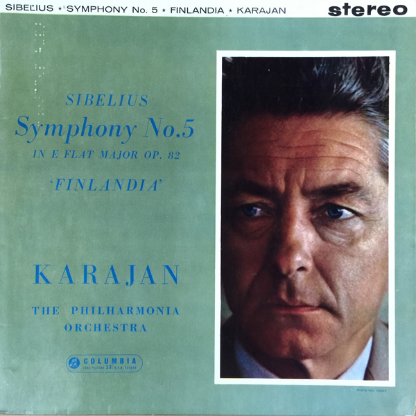 USED LP]カラヤン, フィルハーモニアO, シベリウス：交響曲第５番