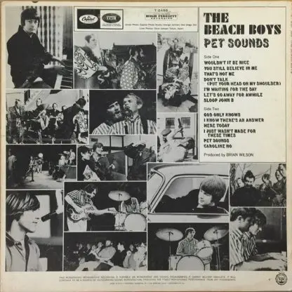 USED LP]The Beach Boys, PET SOUNDS, USORIGINAL Capitol T-2458 MONO -  BIRDMAN RECORDS