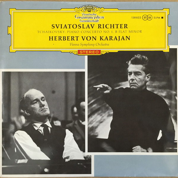 USED LP]Richter, Karajan, Wiena SO, Tchaikovsky Piano Concerto No
