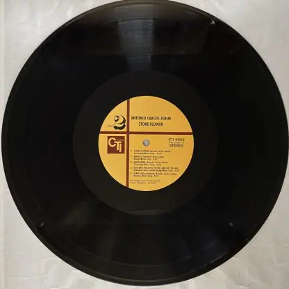 [USED LP]  ストーン・フラワー / アントニオ・カルロス・ジョビン　米リイシュー盤 - 画像 (4)