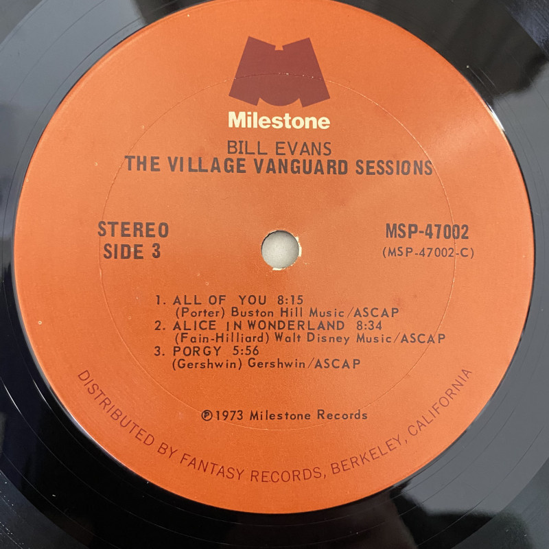 USED 2LP]Bill Evans Village Vangard Sessions ビル・エヴァンス 