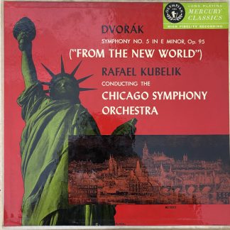 [USED LP]クーベリック＆シカゴ響, ドヴォルザーク：交響曲第9番ホ短調作品95「新世界より」米マーキュリー初期盤 MG 50002