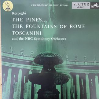 [USED LP]トスカニーニ＆NBC響, レスピーギ：ローマの松、ローマの噴水 日本ビクター初期盤 LS 2057（E3RP-5077/8）