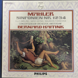 [USED 6LP BOX]ハイティンク＆アムステルダム・コンセルトヘボウO　マーラー：交響曲第1・2・3・4番 蘭PHILIPS 802 883-8 LY
