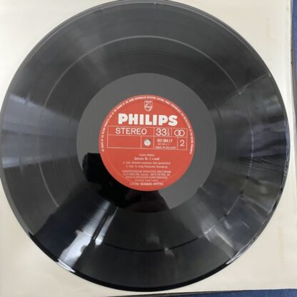 [USED 6LP BOX]ハイティンク＆アムステルダム・コンセルトヘボウO　マーラー：交響曲第1・2・3・4番 蘭PHILIPS 802 883-8 LY - 画像 (8)