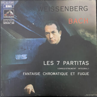 [USED 3LP]ワイセンベルク：J.S バッハ／パルティータ全曲 Les 7 Partitas, Fantaisie Chormatique et Fugue 仏EMI