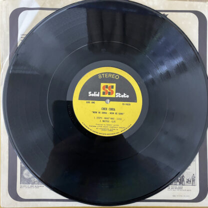 [USED LP]チック・コリア Now He Sings, Now He Sobs, USオリジナル Solid  State SS 18039 - 画像 (6)