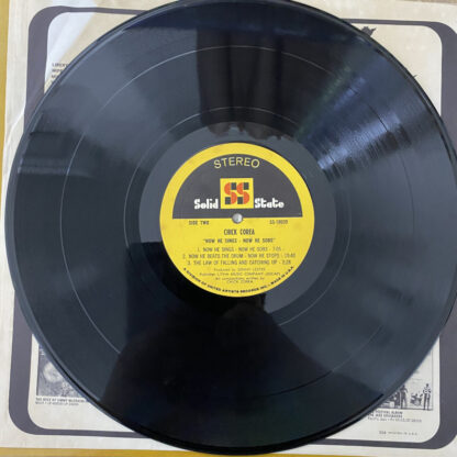 [USED LP]チック・コリア Now He Sings, Now He Sobs, USオリジナル Solid  State SS 18039 - 画像 (4)