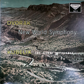 [USED LP] クーベリック／ウィーン・フィルハーモニーO ドヴォルザーク：交響曲第9番「新世界より」　LONDON WB　SLB14 国内最初期盤　深溝フラット盤　希少