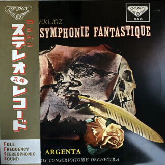 [USED LP] アルヘンタ／パリ音楽院O ベルリオーズ：幻想交響曲　LONDON WB　SLB15 国内最初期盤　深溝フラット盤　帯付希少