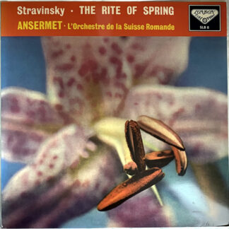 [USED LP] アンセルメ／スイス・ロマンドO ストラヴィンスキー：春の祭典　LONDON WB　SLB8 国内最初期盤　深溝フラット盤　希少