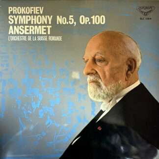 [USED LP] アンセルメ／スイス・ロマンドO プロコフィエフ：交響曲第5番作品100　LONDON WB　SLC1384 国内最初期盤　深溝重量盤　希少