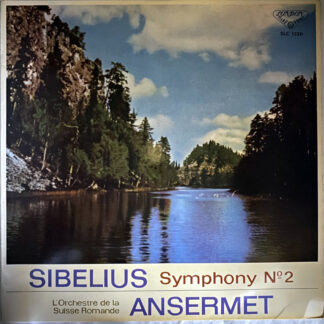 [USED LP] アンセルメ／スイス・ロマンドO シベリウス：交響曲第2番ニ長調作品43　LONDON WB　SLC1326 国内最初期盤　深溝盤