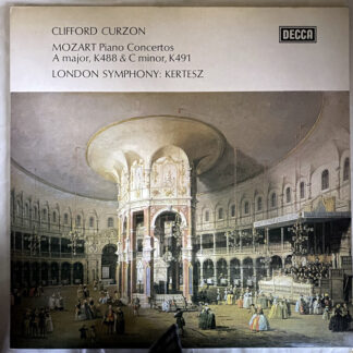 [USED LP] ケルテス／カーゾン／ロンドンSO モーツァルト：ピアノ協奏曲 K.488 & K.491　DECCA NB　SXL6354
