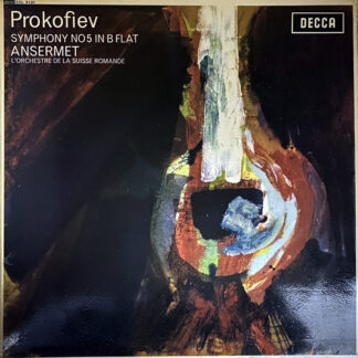 [USED LP] アンセルメ／スイス・ロマンドO プロコフィエフ：交響曲第5番作品100　DECCA WB　SXL6120 英国ED2　深溝重量盤