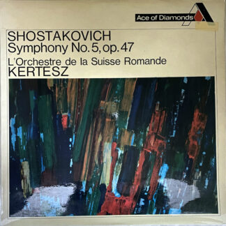 [USED LP] ケルテス／スイス・ロマンドO ショスタコーヴィチ：交響曲第5番作品47　DECCA Ace of Diamonds SDD179　英国プレス