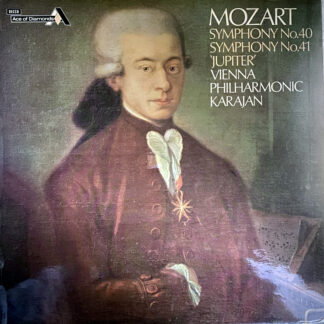 [USED LP] カラヤン／ウィーン・フィルハーモニーO モーツァルト：交響曲第40番第41番　DECCA Ace of Diamonds SDD316