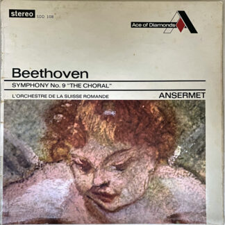 [USED LP] アンセルメ／スイス・ロマンドO ベートーヴェン：交響曲第9番ニ短調品125　英DECCA Ace of Diamonds SDD108 深溝盤　深溝盤