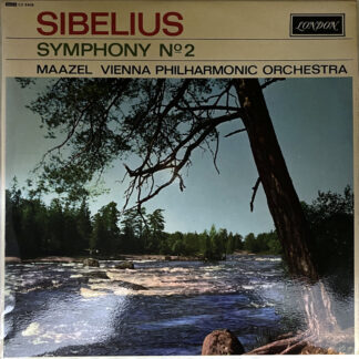 [USED LP] マゼール／ウィーン・フィルハーモニーO スシベリウス：交響曲第2番　米LONDON NB　CS6408