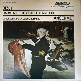 [USED LP] アンセルメ／スイス・ロマンドO ビゼー：カルメン・アルルの女　LONDON　Treasury SERIES STS15052 英国プレス