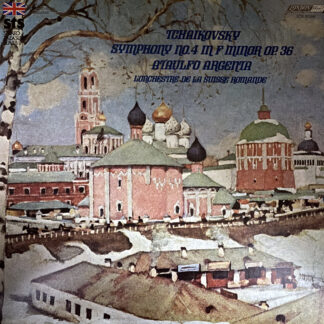 [USED LP] アルヘンタ／スイス・ロマンドO チャイコフスキー：交響曲第4番ヘ短調作品36　LONDON STS15266  英国プレス　深溝重量盤