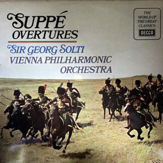 [USED LP] ショルティ／ウィーン・フィルハーモニーO スッペ：序曲集　DECCA SPA374