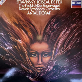 [USED LP] ドラティ／デトロイトSO ストラヴィンスキー：「火の鳥」全曲　DECCA 410−109-1DH