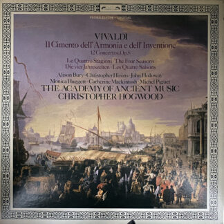 [USED LP] ホグウッド／エンシェント室内O　ヴィヴァルディ：12の合奏協奏曲「四季」作品8　DECCA 2790-1