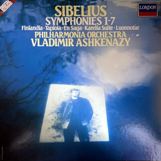 [USED 5LP] アシュケナージ／フィルハーモニアO シベリウス：交響曲第1番-第7番、フィンランディア、タピオラほか　LONDON　R215489/1-5